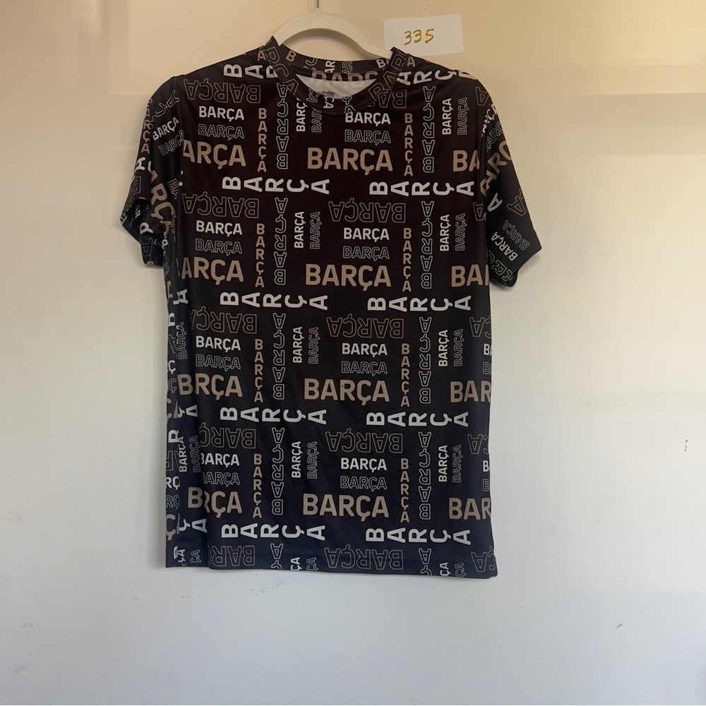 Black and Gold FC Barcelona Jersey